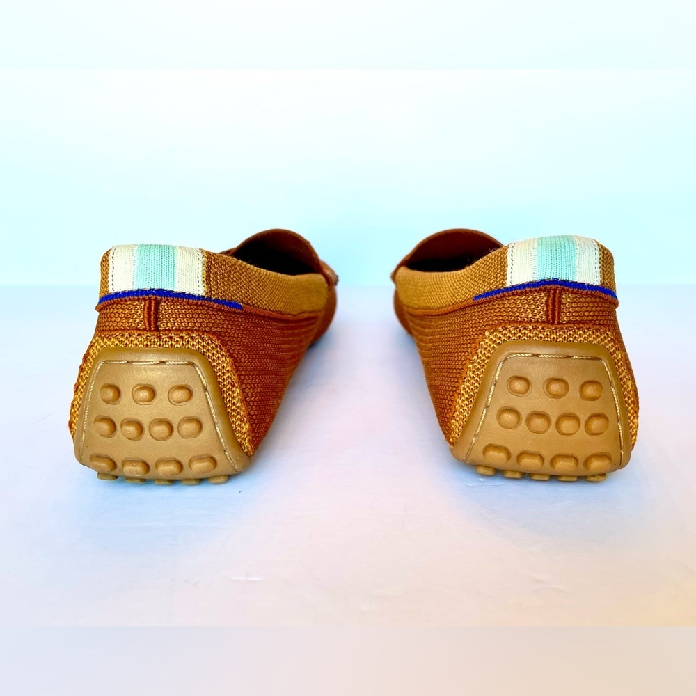 Rothy’s The Driver Loafer Cognac Brown Slip-On Flats 9.5 Excellent - Picture 8 of 12